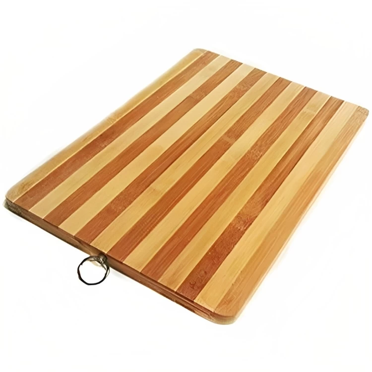 لوح تقطيع خضروات خشب، 34x24 سم - بيج